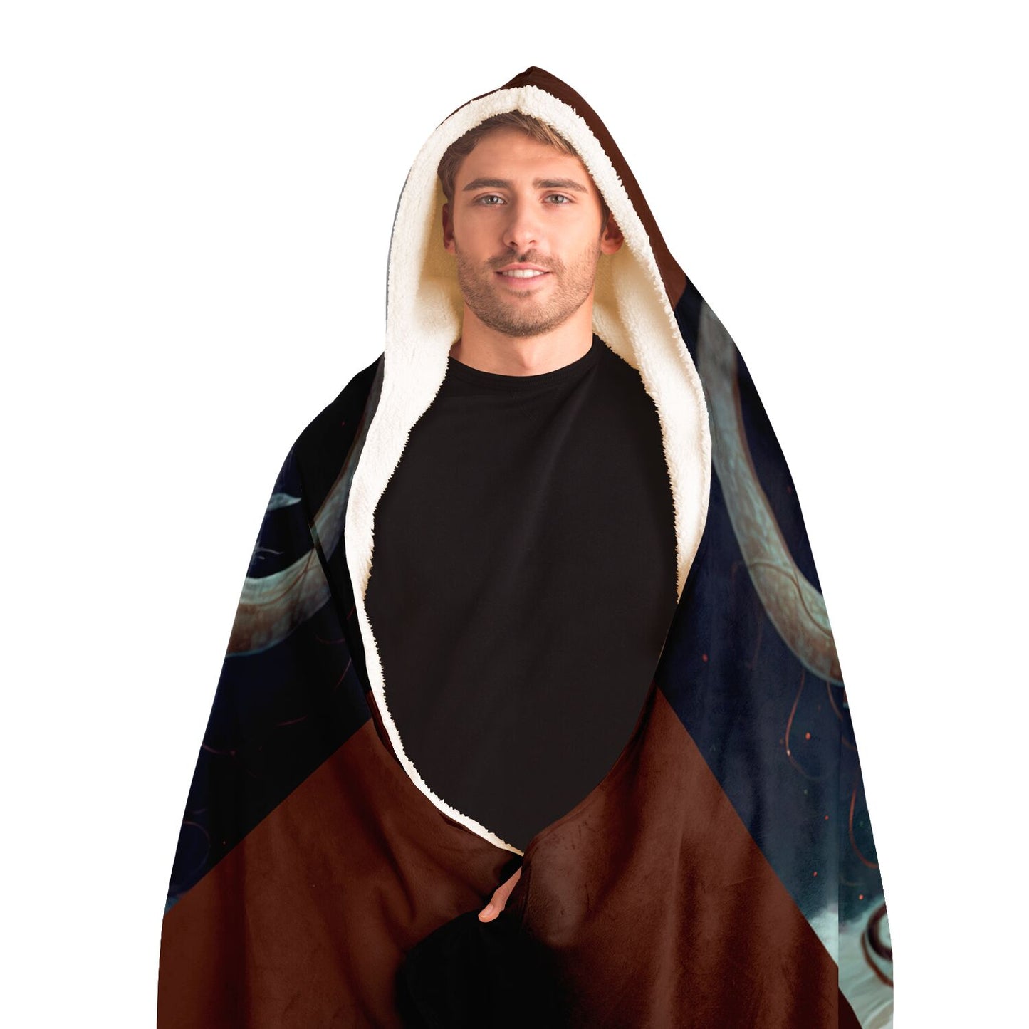 Aries Warrior Goddess Hooded Blanket