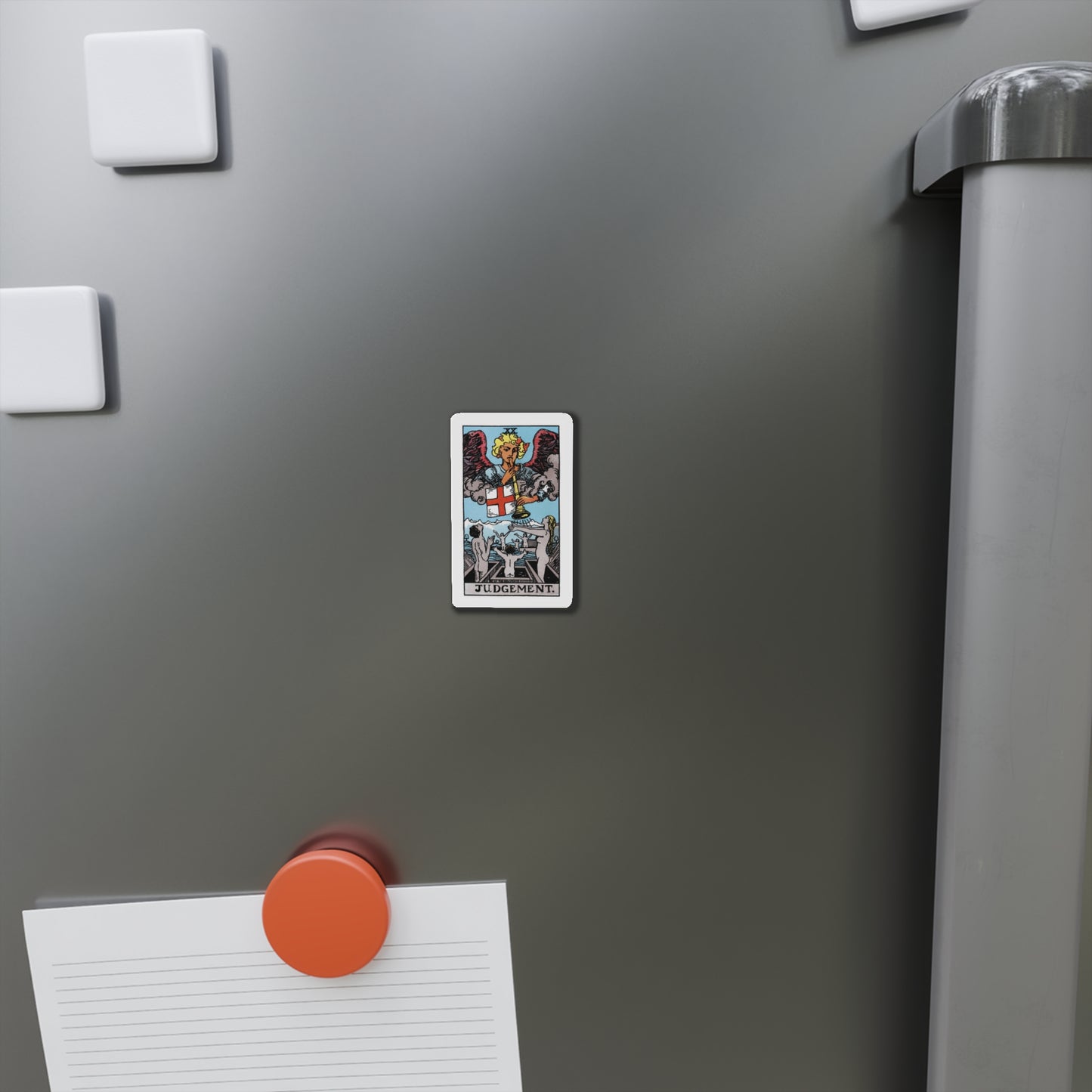 JudgmentTarot Card Fridge Magnet ~ Rider Waite Judgment Tarot Card