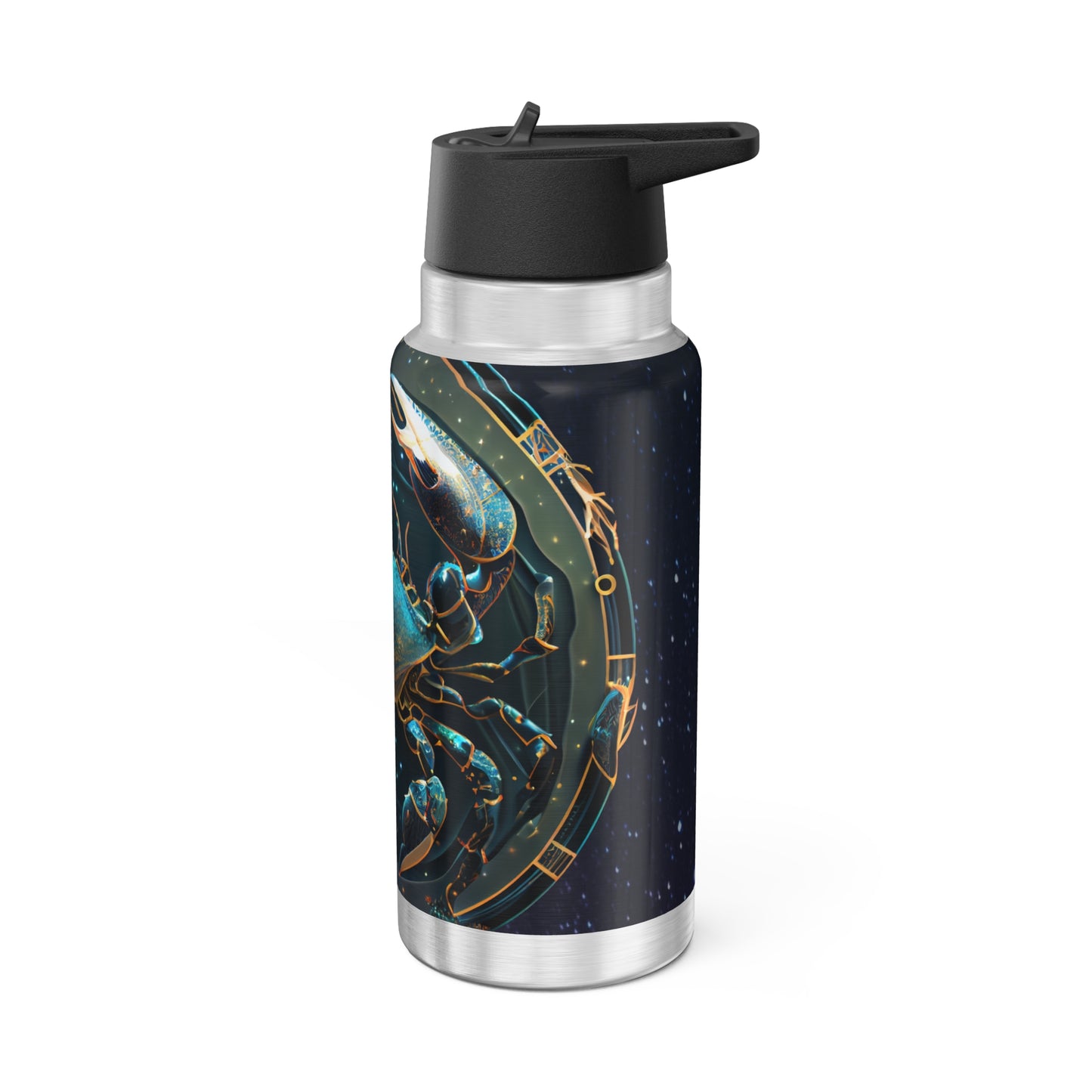 Cancer Zodiac Sign ~ 32oz Tumbler With Lid and Straw