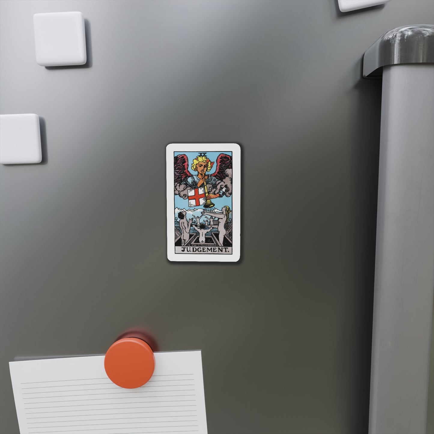 JudgmentTarot Card Fridge Magnet ~ Rider Waite Judgment Tarot Card