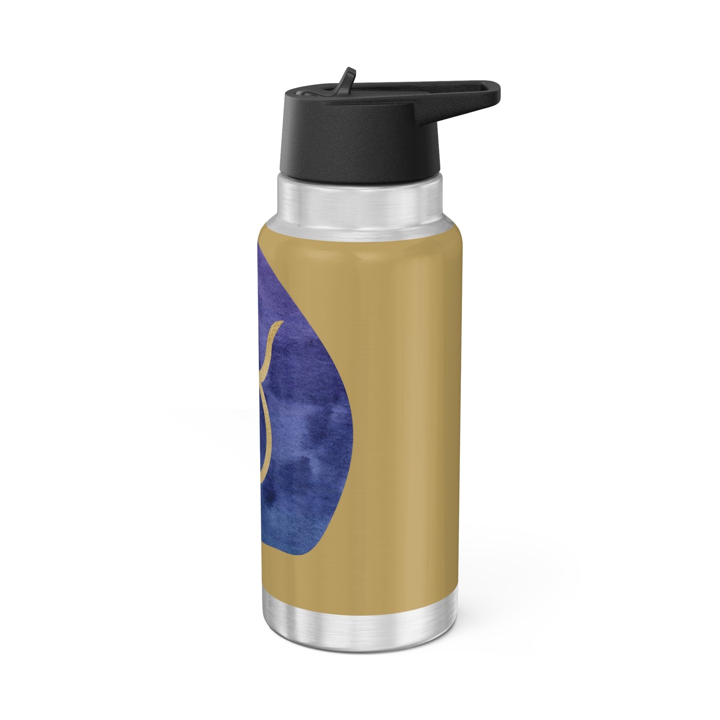Taurus Zodiac Sign Symbol ~ 32oz Tumbler With Lid and Straw
