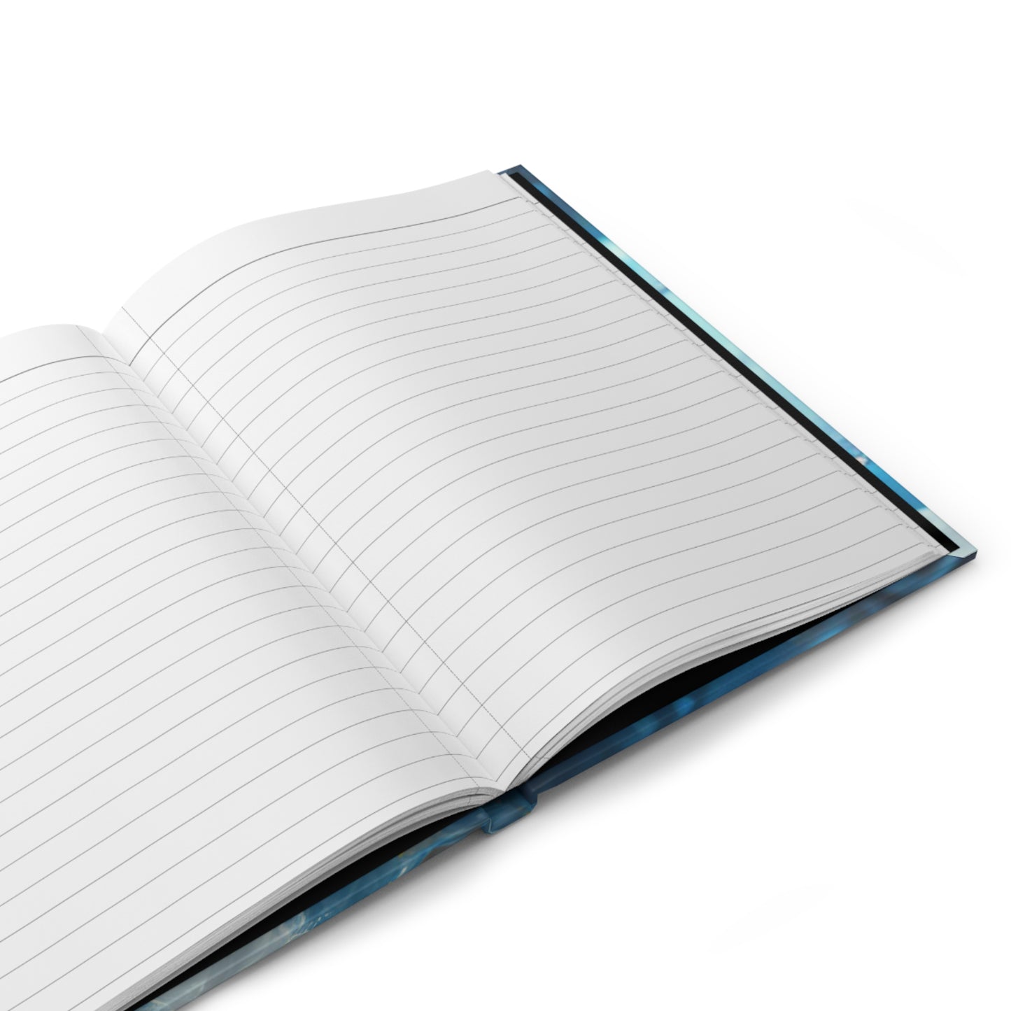 Aquarius Goddess Overflowing with Poem Hardcover 150 Page Journal