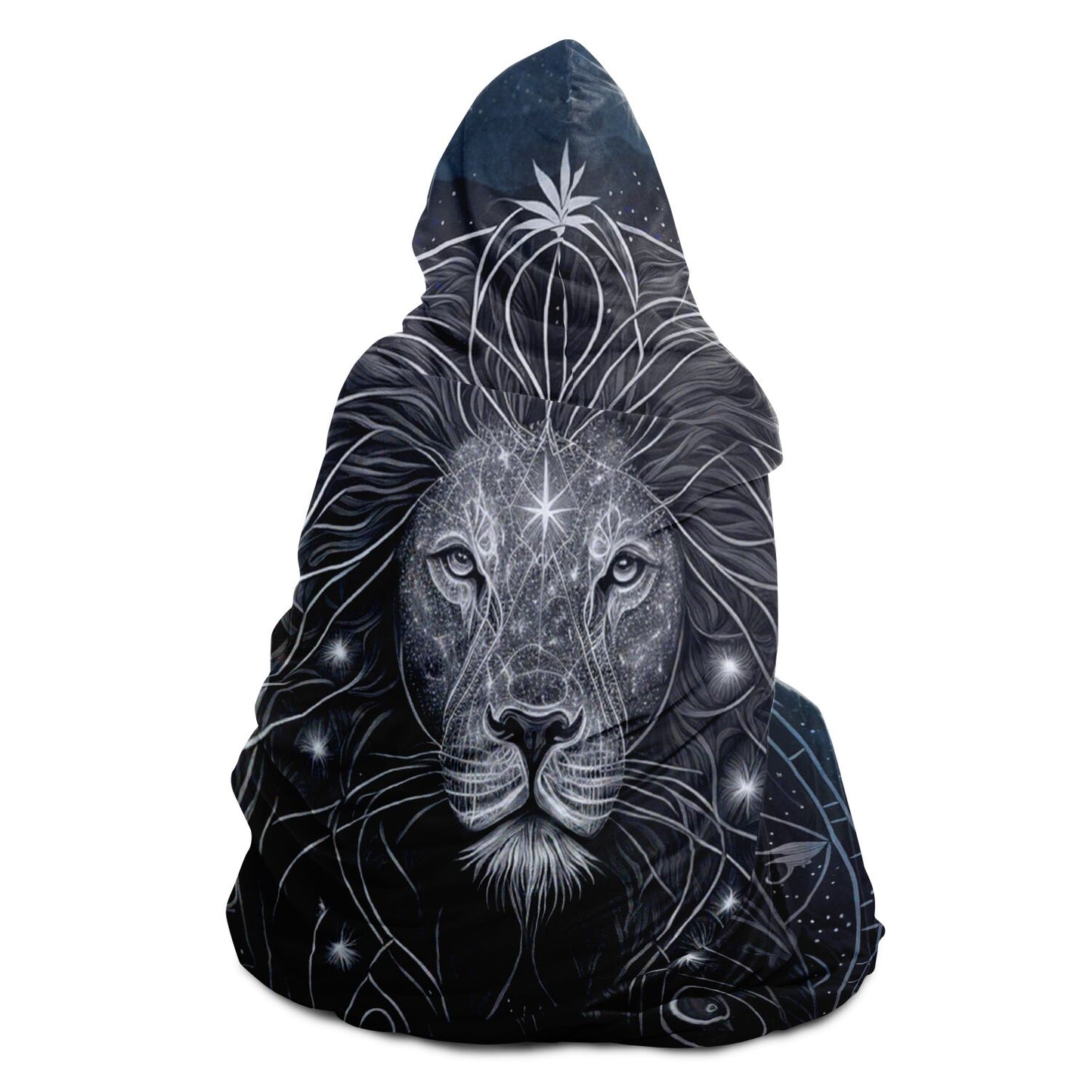 Leo in the Stars Hooded Blanket