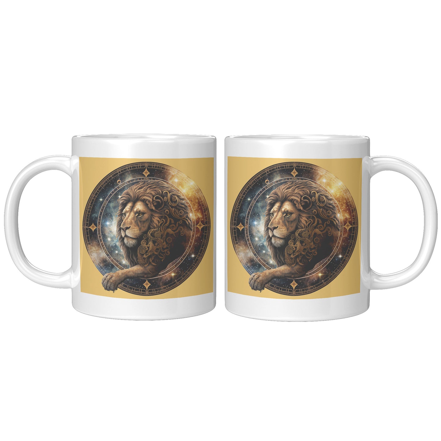 Leo White or 2-Tone (Accent) 11oz Mug