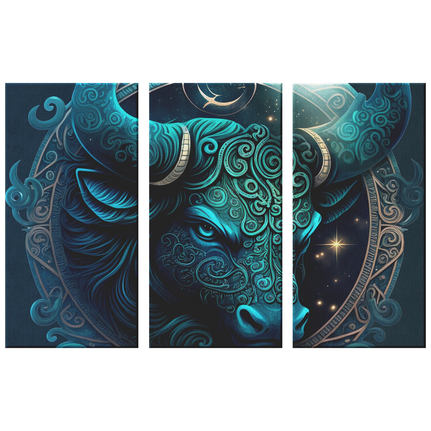 Taurus 3-Piece Canvas Set