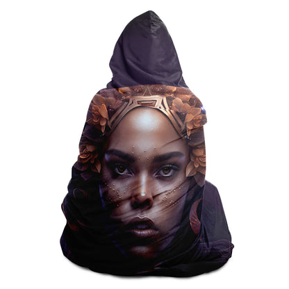 Taurus Earth Goddess Hooded Blanket