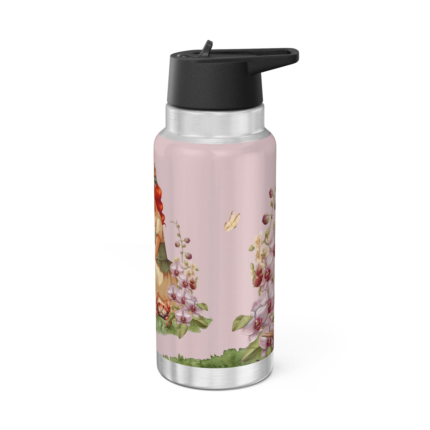 Cancer Zodiac Sign Vintage Illustration ~ 32oz Tumbler With Lid and Straw