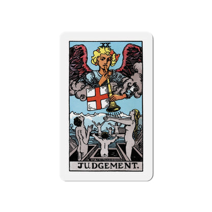 JudgmentTarot Card Fridge Magnet ~ Rider Waite Judgment Tarot Card