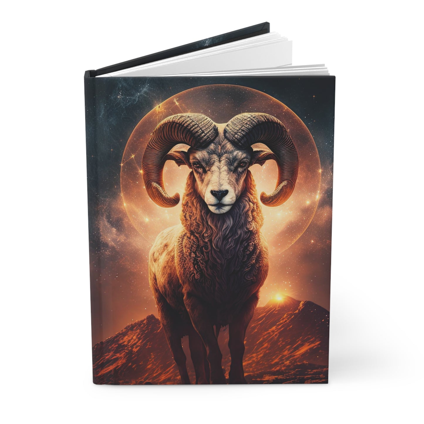 Aries by the Moon with Aries Poem Hardcover 150 Page Journal