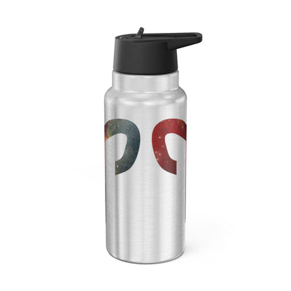 Aries Zodiac Sign  Symbol ~ Tumbler, 32oz With Lid and Straw