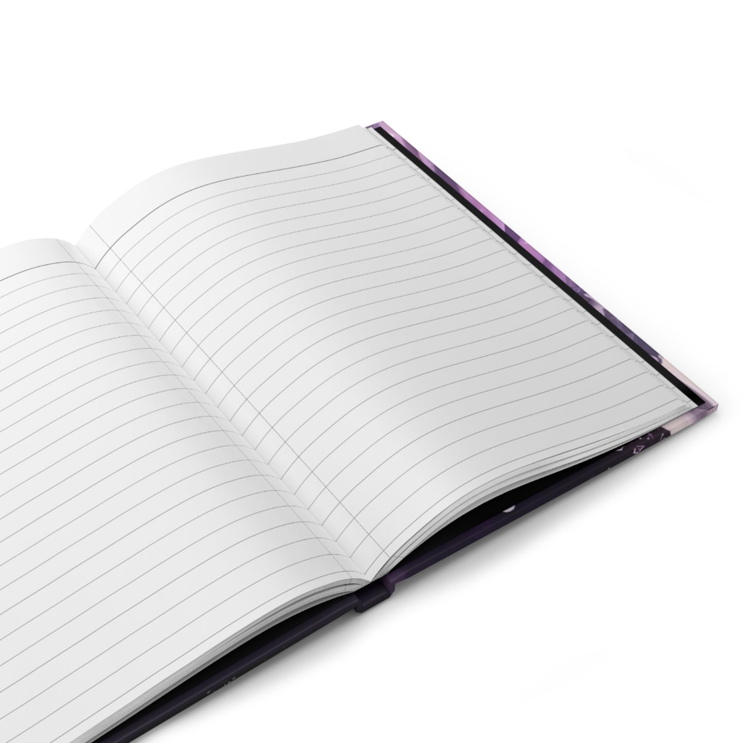 Capricorn Purple Caricature Hardcover 150 Page Journal