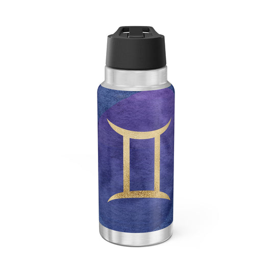 Gemini Zodiac Sign ~ 32oz Tumbler With Lid and Straw