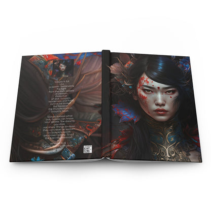 Scorpio Warrior Goddess with Poem Hardcover 150 Page Journal
