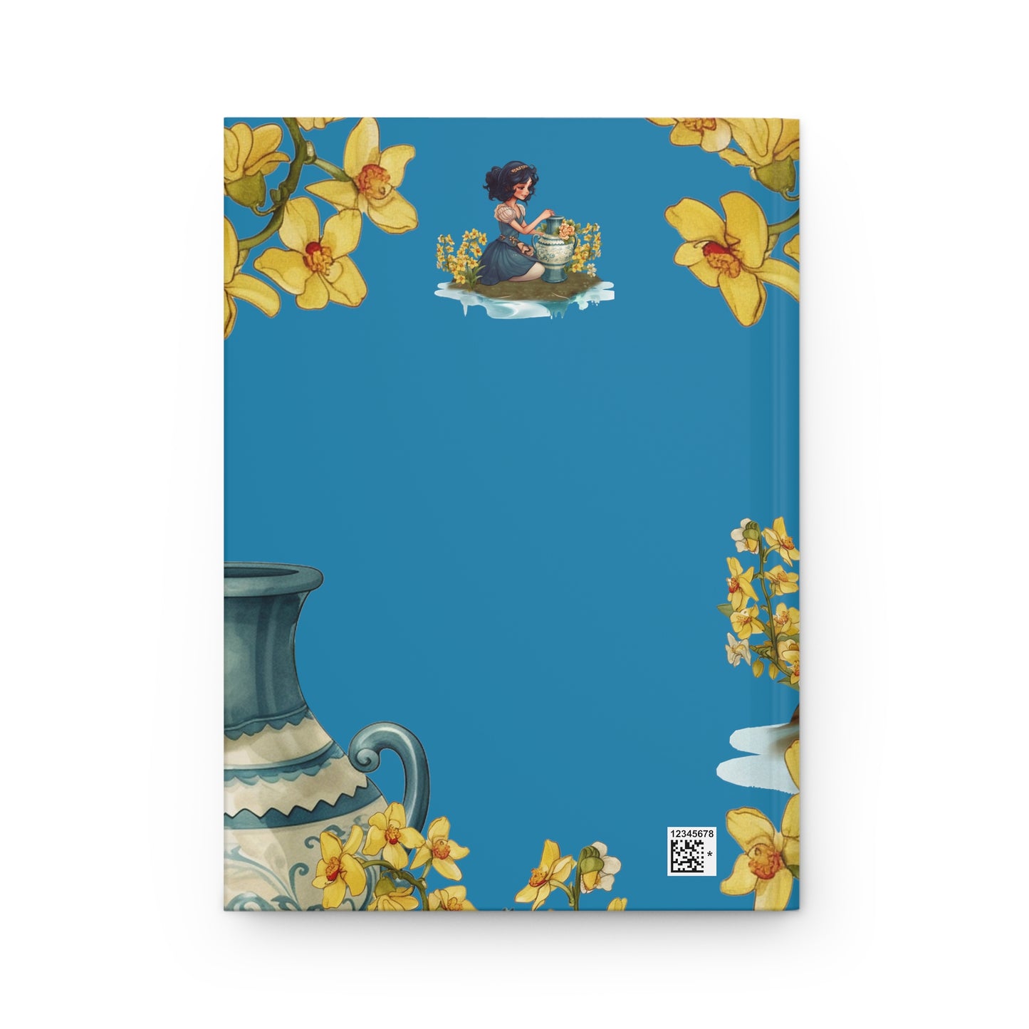 Aquarius Vintage Illustration Hardcover 150 Page Journal