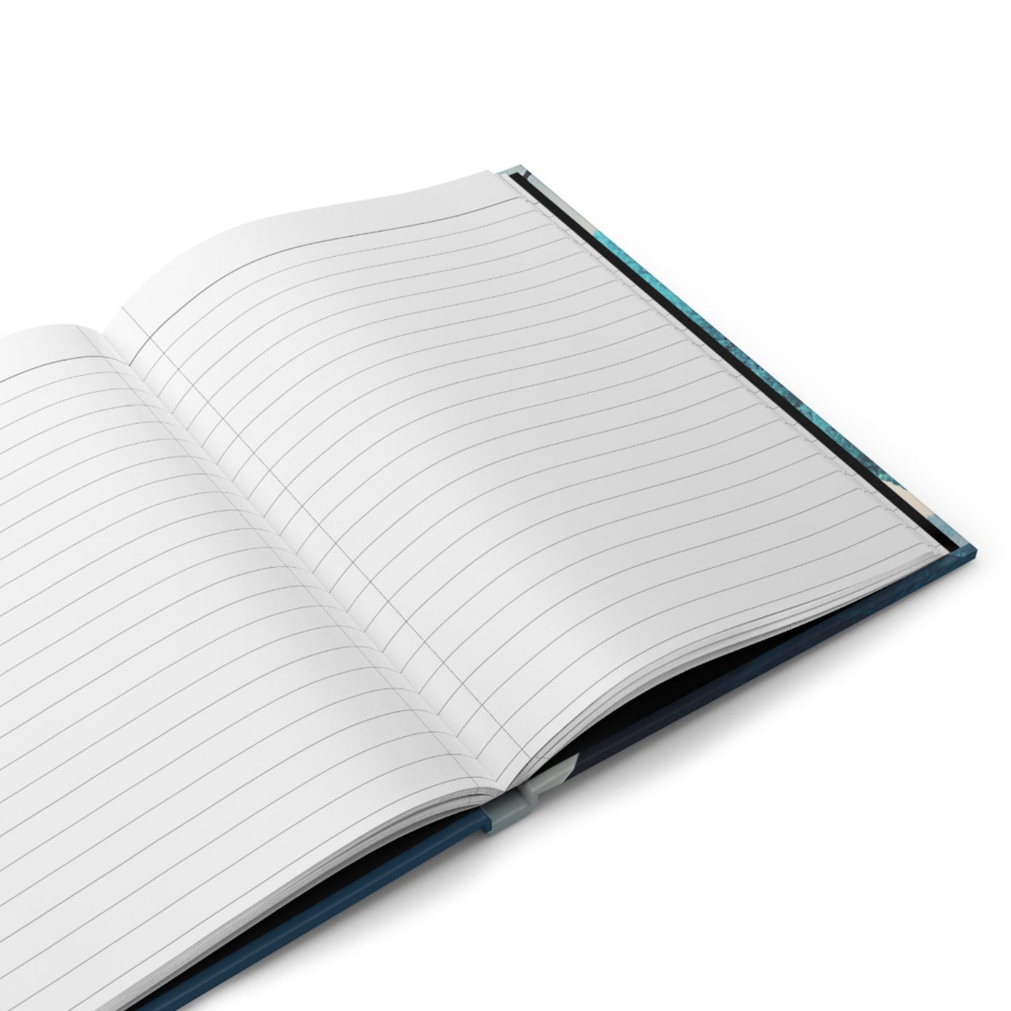 Libra Scales in Blue and White with Poem Hardcover 150 Page Journal