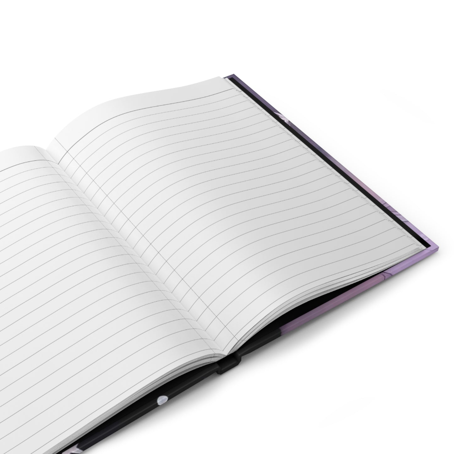 Sagittarius purple Fantasy Illustration with Poem Hardcover 150 Page Journal