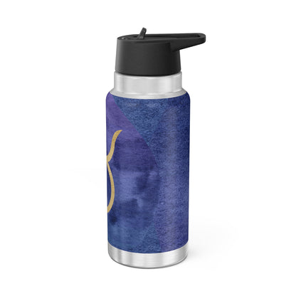 Taurus Zodiac Sign ~ 32oz Tumbler With Lid and Straw