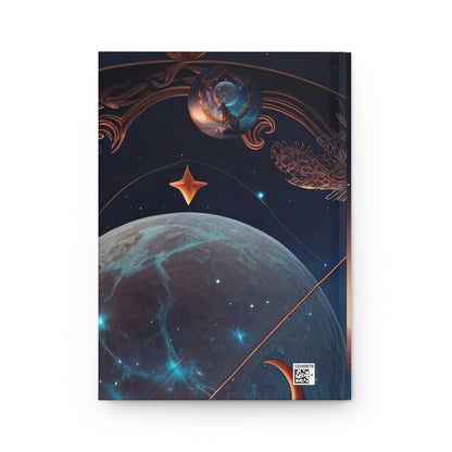 Sagittarius Fantasy Illustration Hardcover 150 Page Journal