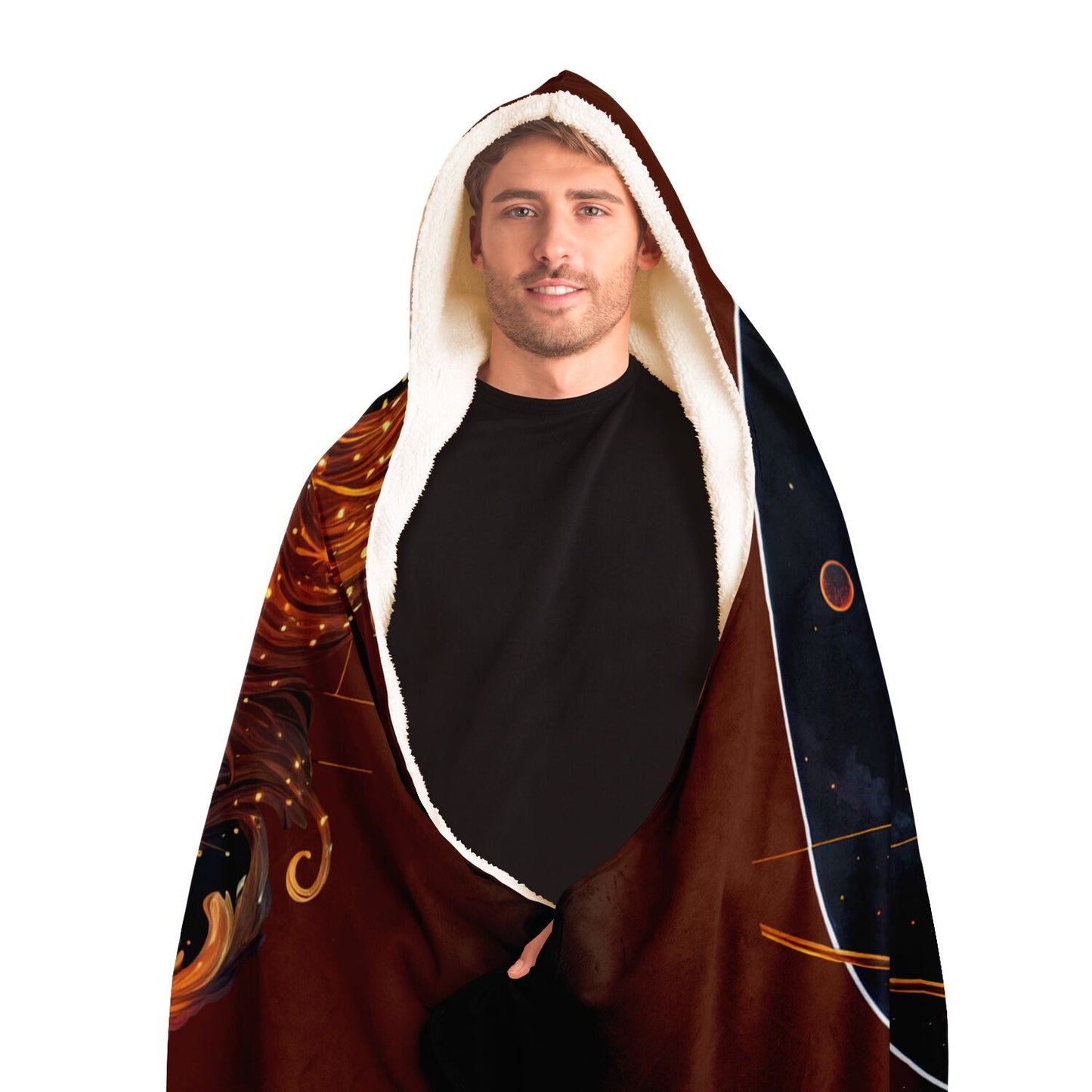 Sagittarius Goddess Hooded Blanket