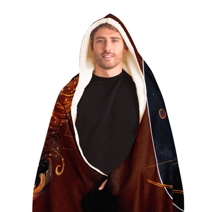 Sagittarius Goddess Hooded Blanket
