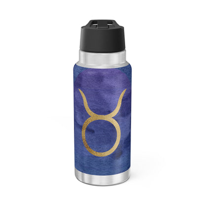 Taurus Zodiac Sign ~ 32oz Tumbler With Lid and Straw