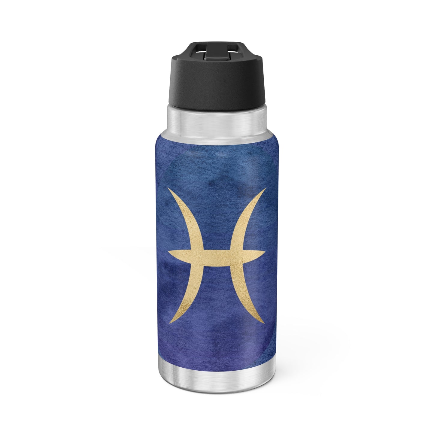 Pisces Zodiac Sign ~ 32oz Tumbler With Lid and Straw