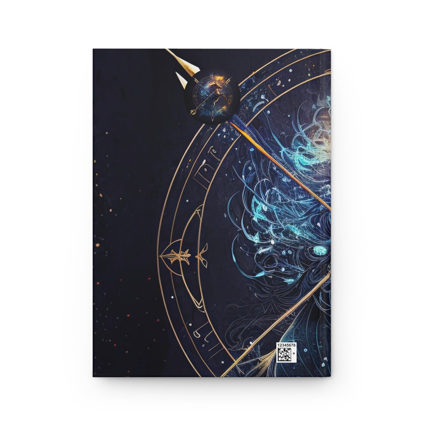 Sagittarius Centaur Fantasy Illustration Hardcover 150 Page Journal