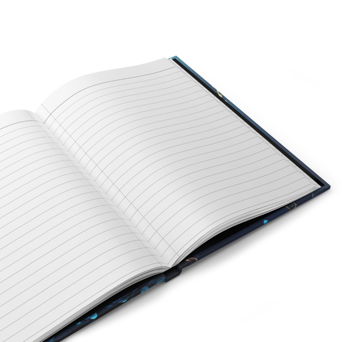 Libra Scales in Gold and Blue Hardcover 150 Page Journal