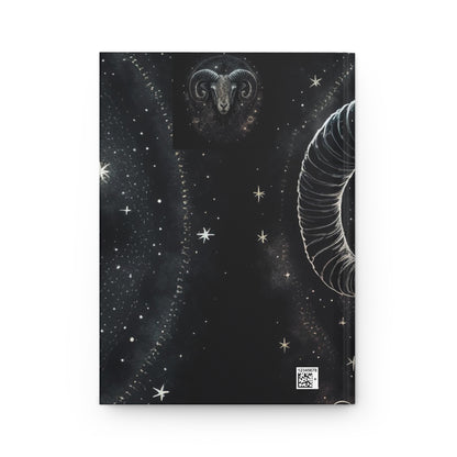 Aries in the Stars Hardcover 150 Page Journal