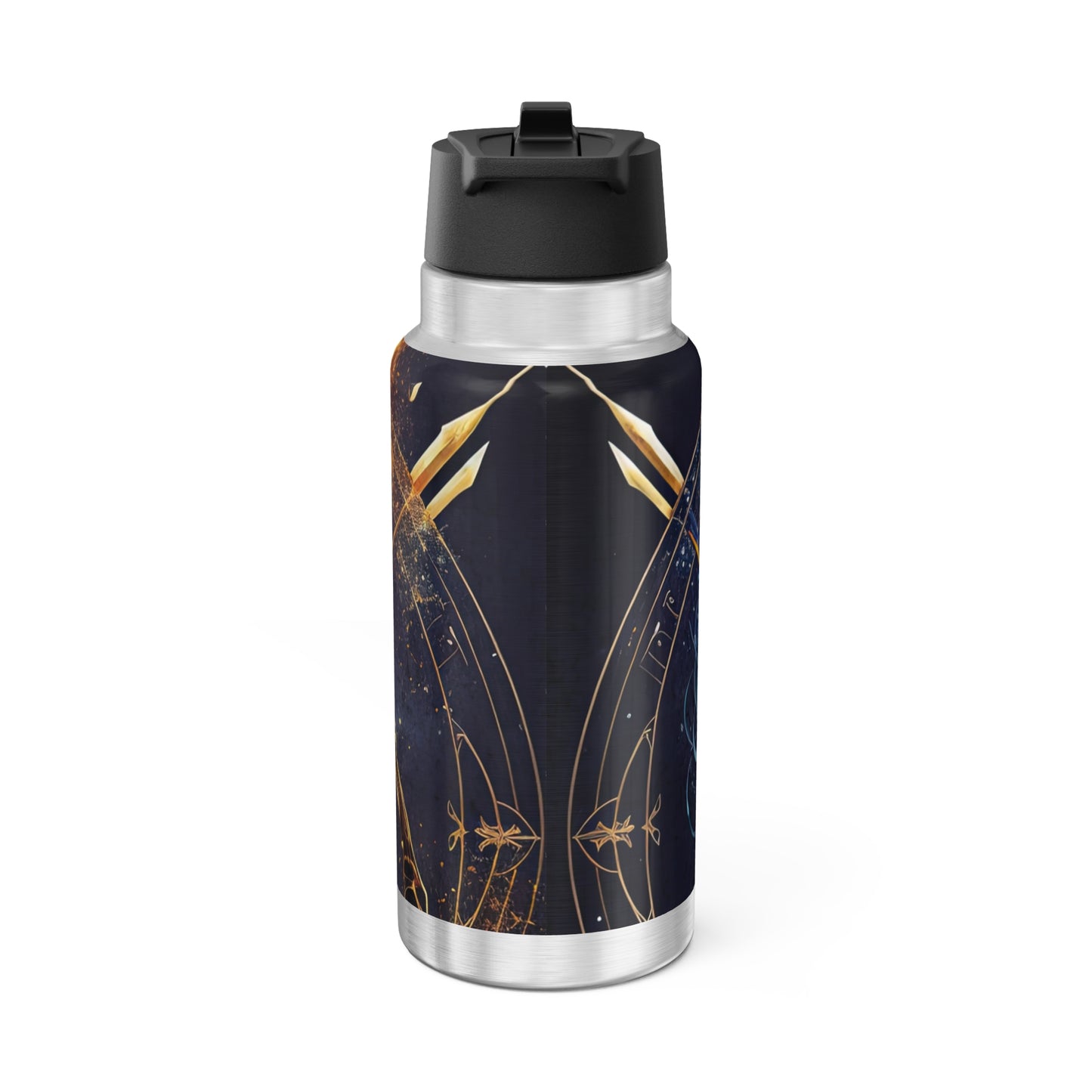 Sagittarius Zodiac Sign Centaur Illustration ~ 32oz Tumbler With Lid and Straw