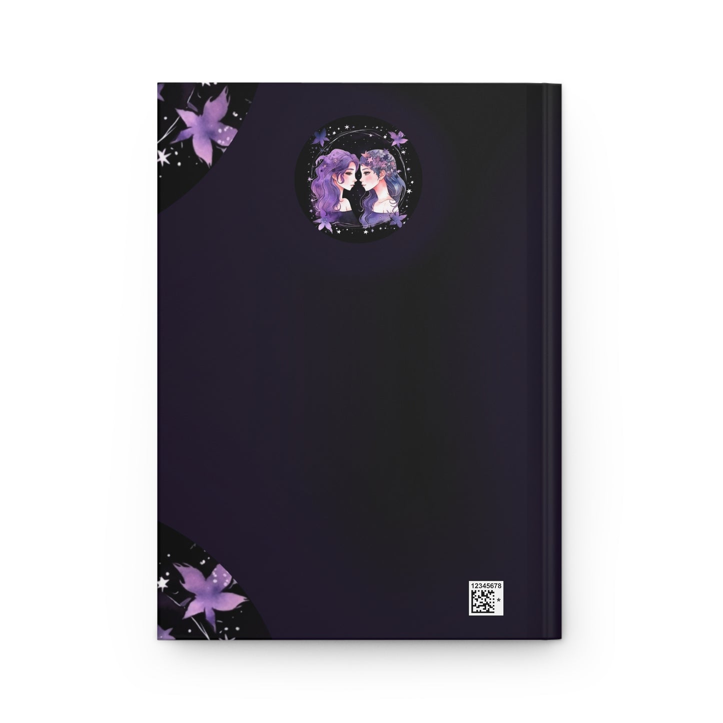 Gemini Purple Twins Hardcover 150 Page Journal