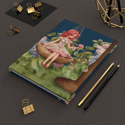 Libra Vintage Illustration with Poem Hardcover 150 Page Journal