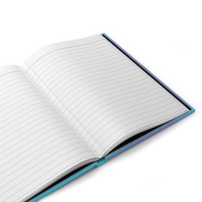 Zodiac Lined Journal in Blue - Hardcover 150 Page