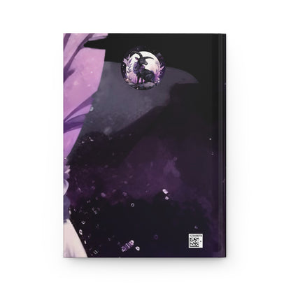 Capricorn Purple Caricature Hardcover 150 Page Journal
