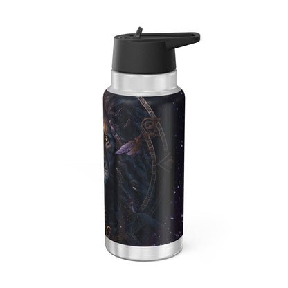 Leo Zodiac Sign ~ 32oz Tumbler With Lid and Straw
