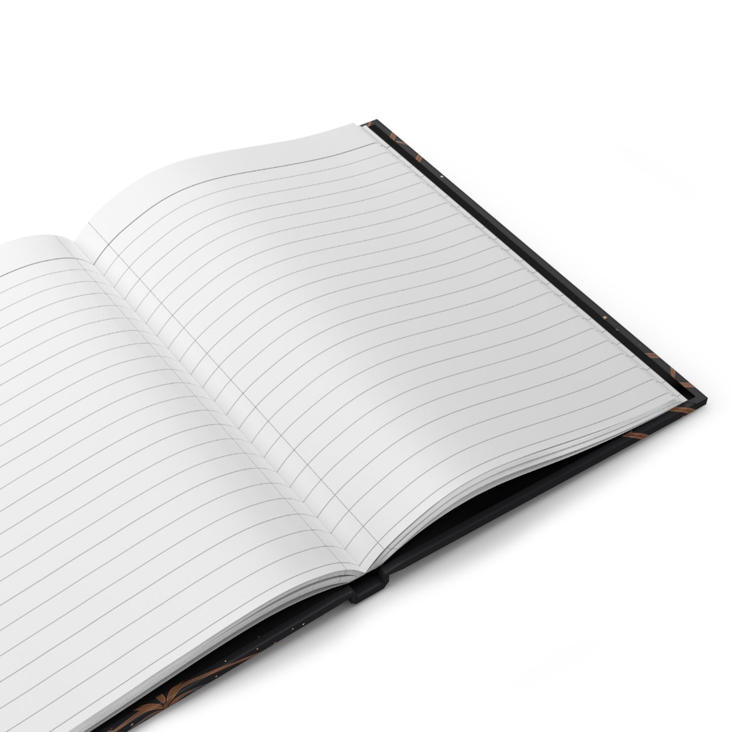 Leo in Gold and Blue Hardcover 150 Page Journal