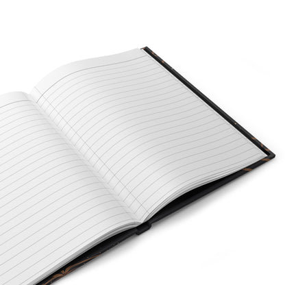 Leo in Gold and Blue Hardcover 150 Page Journal