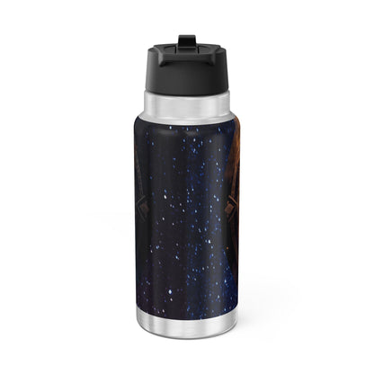 Leo Zodiac Sign ~ 32oz Tumbler With Lid and Straw