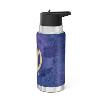 Virgo Zodiac Sign ~ 32oz Tumbler With Lid and Straw