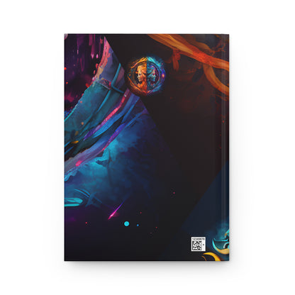 Gemini Fire and Water Twins Hardcover 150 Page Journal