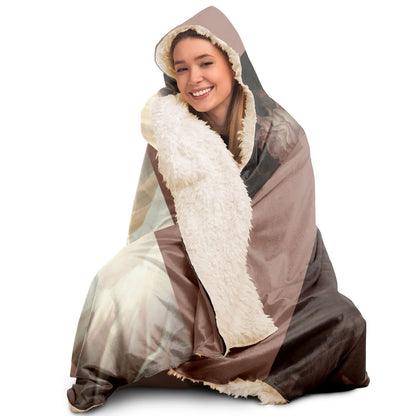 Cancarian Goddess of Emotion Hooded Blanket