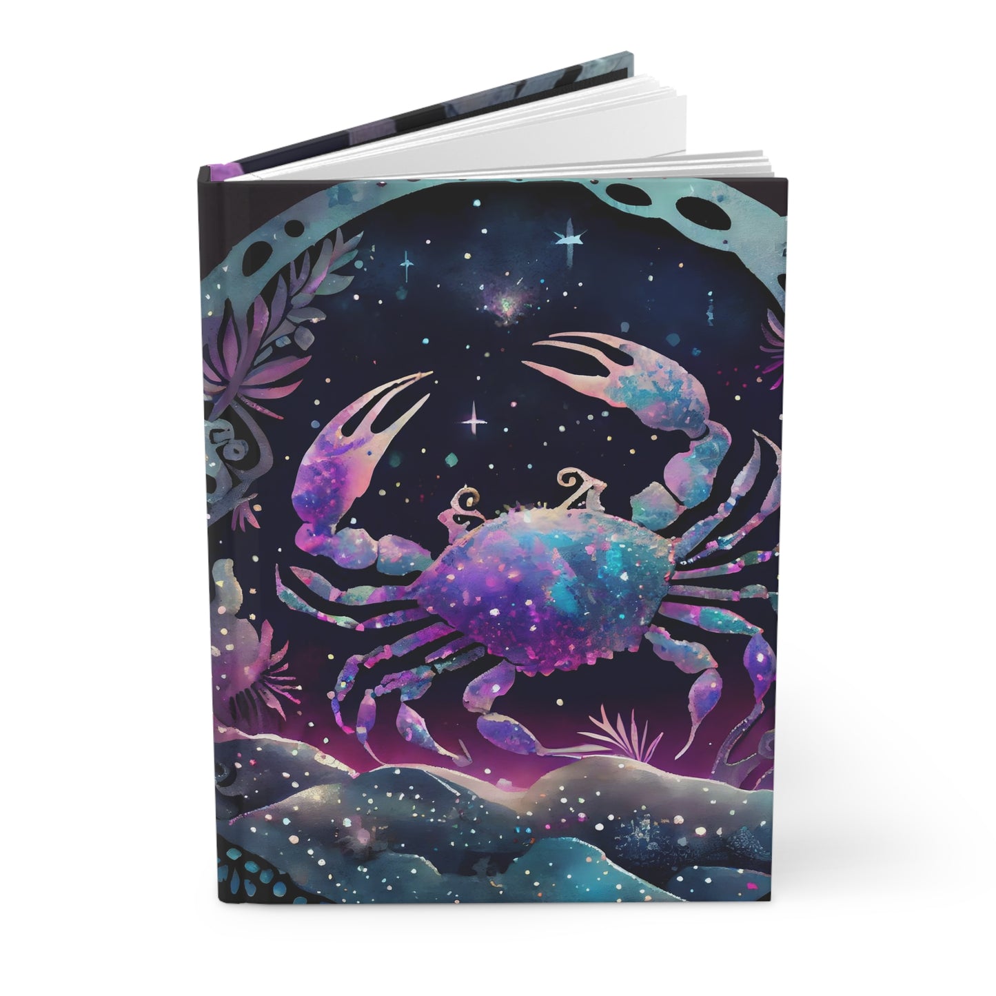 cancer on the Sea Floor with Poem Hardcover 150 Page Journal