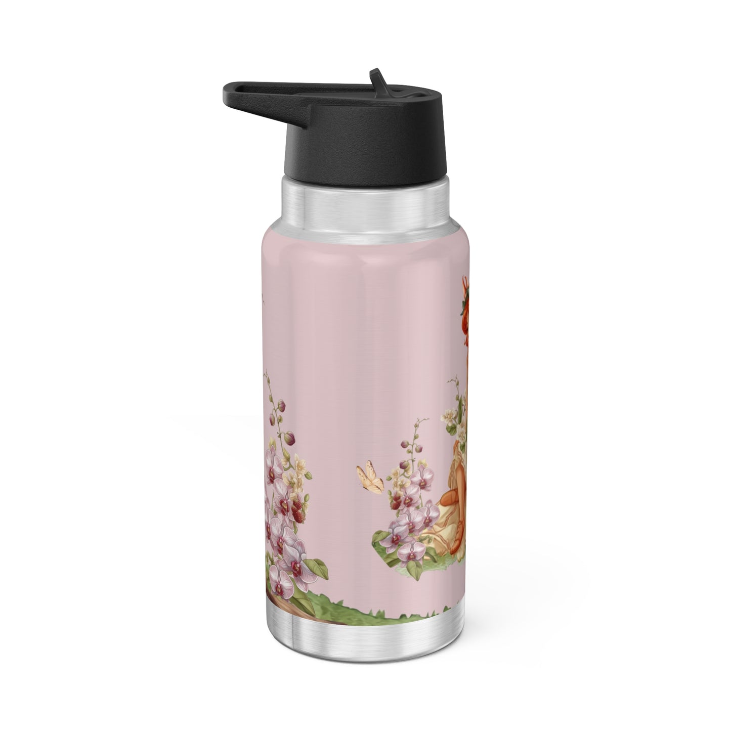Cancer Zodiac Sign Vintage Illustration ~ 32oz Tumbler With Lid and Straw