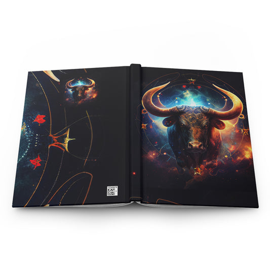 Taurus Bull Hardcover 150 Page Journal