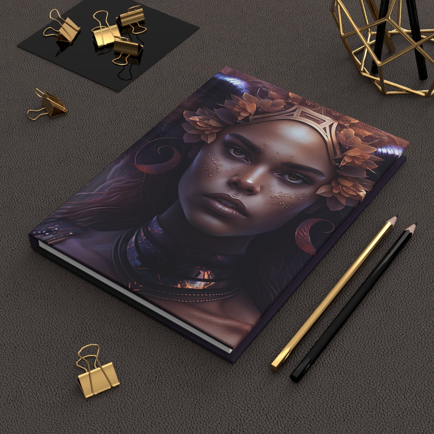 Taurus Warrior Goddess with Poem Hardcover 150 Page Journal