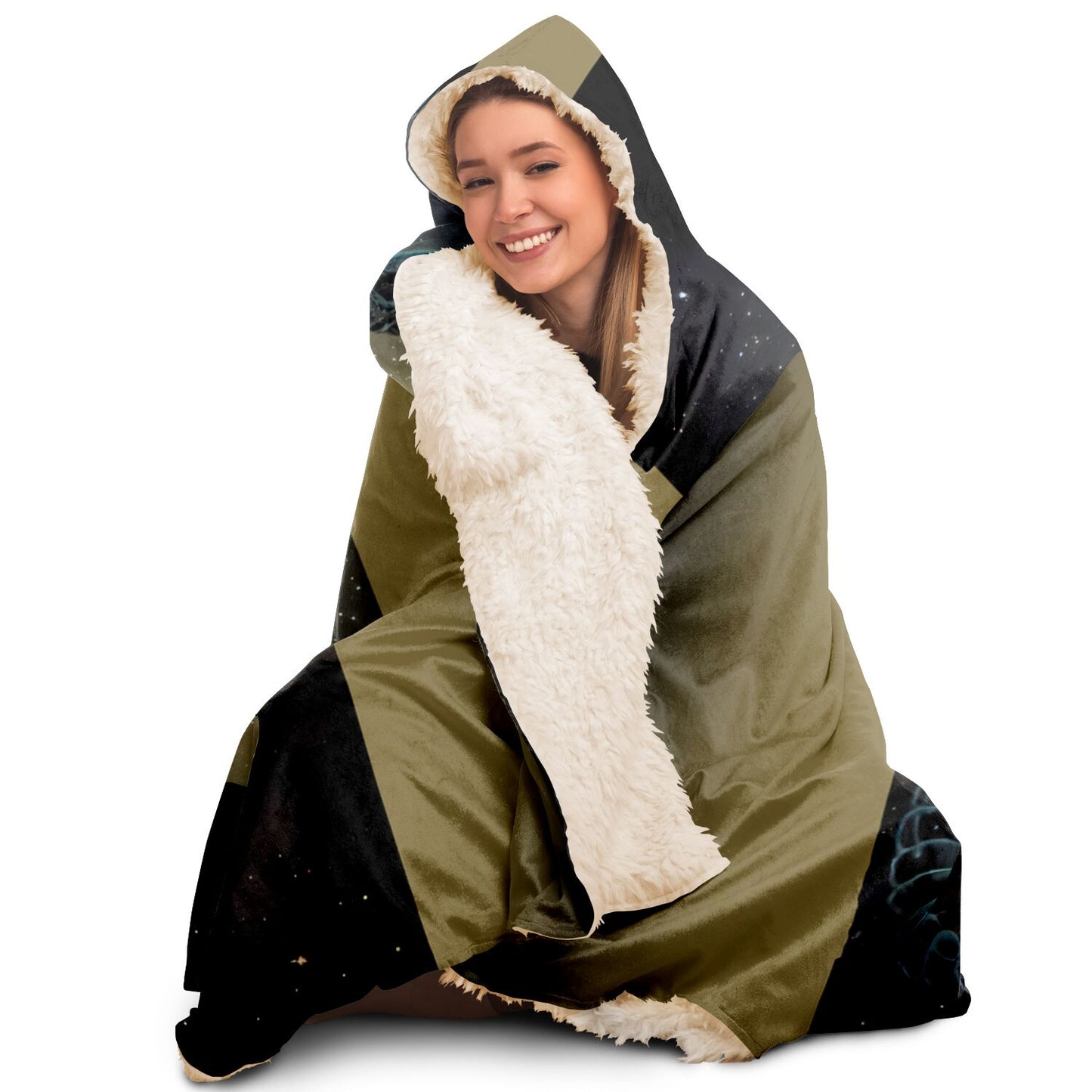 Scorpio in the Sky Hooded Blanket