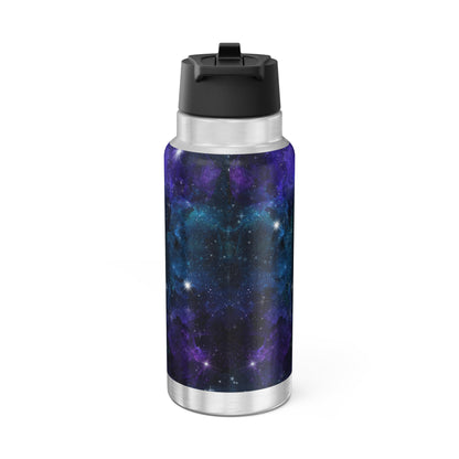 Cancer Zodiac Sign with Stars in the background ~ 32oz Tumbler With Lid and Straw