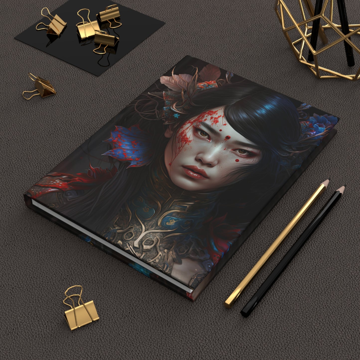 Scorpio Warrior Goddess with Poem Hardcover 150 Page Journal