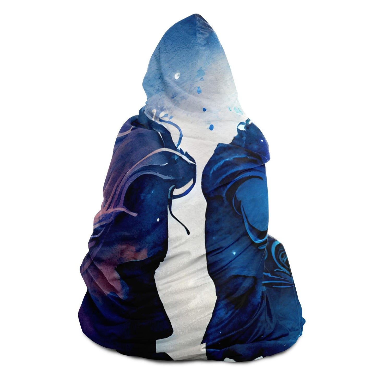 Gemini Twins Hooded Blanket