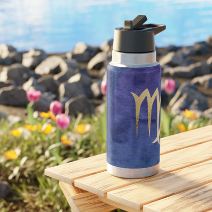 Virgo Zodiac Sign ~ 32oz Tumbler With Lid and Straw